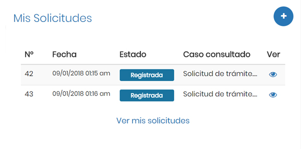 bloque mis solicitudes